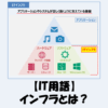 【IT用語】インフラとは？意味などをわかりやすく解説！