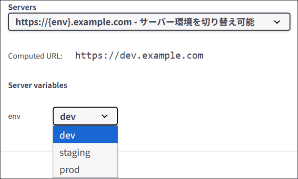 Swaggerの書き方 (servers02)