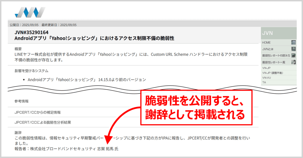 脆弱性の主な発見者