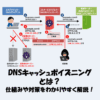 DNSキャッシュポイズニングとは？仕組みや対策をわかりやすく解説！