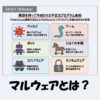 マルウェアとは？「種類」や「ウイルスとの違い」などをわかりやすく解説！